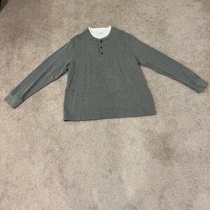 Croft & Barrow Long Sleeve Henley Shirt